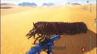 Killing The Death Worm and Collecting The Artifact ARK Lost Island