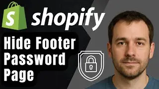 Тема Shopify Dawn &mdash; как скрыть нижний колонтитул на странице защиты паролем (пошаговое руководств...
