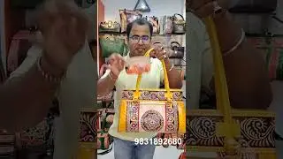 Shantiniketan Leather Bag