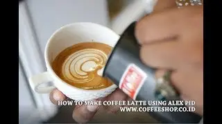 HOW TO MAKE COFFEE LATTE USING ALEX PID - ESPRESSO MACHINE