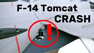 F-14 Tomcat Freewing CRASH | EDF scale RC airplane | 4K | Olomouc 2025