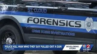 Police kill man who they say pulled out a gun in St. Cloud