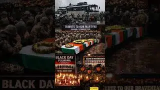 Black Day Pulwama Attack 🇮🇳 | 14 February 2019 | Tribute to 40 CRPF Martyrs | We Will Never Forget