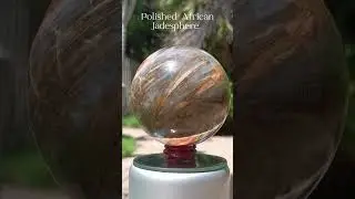 Polished African Jade sphere