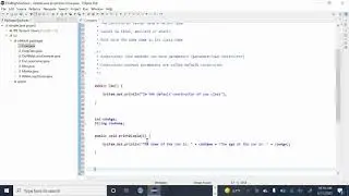 Java Constructors for beginners | Java Constructor overloaded