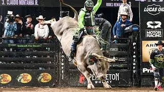 90-PT RIDE! Sage Kimzey rides Blue Duck for 90.60 Points | PBR UTB Highlight