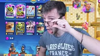 💀 The most BRUTAL MORTAR and SKELETON KING DECK in Clash Royale