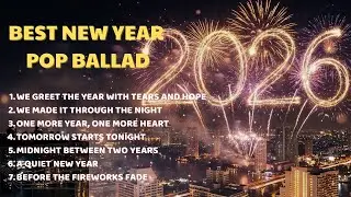 New Year Songs Playlist 2026 🎆 | Emotional Pop Ballad UK US | Sad & Hopeful New Year Music