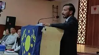 Vice chair Balram BK addressing on party strengthening