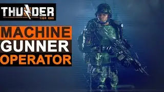 Персонаж пулемётчика первого уровня Thunder | Как создать и настроить оператора пулемёта