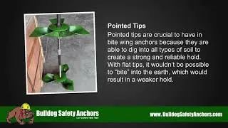 Superior Bite Wing Anchors - Bulldog Safety Anchors - 877-561-9911