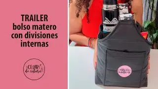 Trailer bolso matero con 4 divisiones internas del Club de Costura &reg;