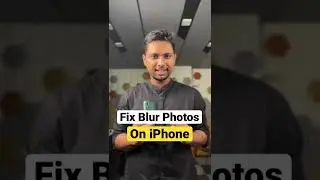 Fix Blur Photos on iPhone 🔥 #shorts | iGeeksBlog Hindi