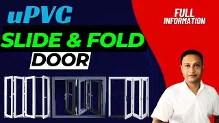UPVC Slide and Fold Door | UPVC Folding Door & Window 🪟😎