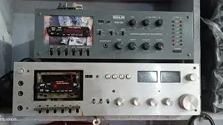 old Ahuja 4040s 4040sm cassette recorder,bluetooth player,old PHILIPS amplifier working condition