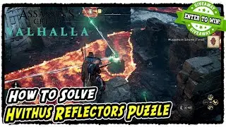 How to Solve Hvithus Reflectors Puzzle in AC Valhalla Dawn of Ragnarok Split Shot Ability