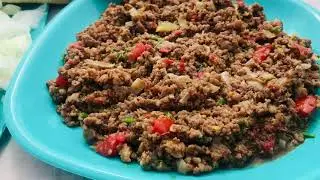 ئامادەكردنی قیمەی سورەكراو بە ساج Amadakrdne Qemay Swrakraw Ba saj ,How To Make A Simple A Qema