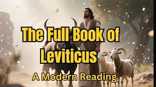 Full Book of Leviticus |  Holy Bilbe Reading for Prayer, Stress Releif and Sleep.  #biblereading