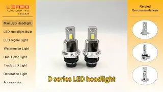 Wholesale D Series LED Headlight 12V 6000LM Super Bright Plug and Play D1 D2 D3 D4 LED Car Bulb