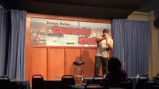 My first open mic at Ventura Harbor Comedy show