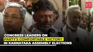 Karnataka poll results: Congress leaders on party's comfortable victory in state Assembly elections