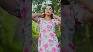 Pink Hakoba with butterfly print and short sleeves with knot is a lovely touch✨#girlshub#kurti#pink