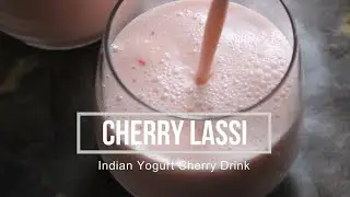 CHERRY LASSI RECIPE | SUMMER DRINK | COLD DRINK | ZILLI RECIPE