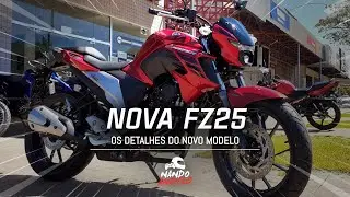 NOVA FAZER FZ25 ABS 2022 // OS DETALHES DESSA VERSÃO 🔴