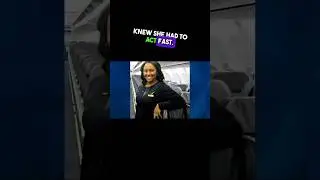 Flight attendant makes life changing decision