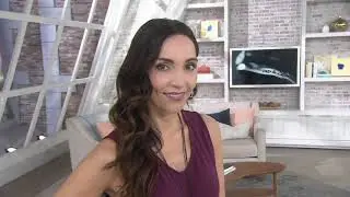 UNOde50 Silvertone Leather Dragonfly Necklace on QVC