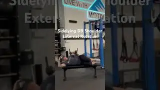 Sidelying DB Shoulder External Rotation