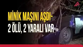 Goranboyda ailə faciəsi- yol qəzasında ailənin 2 üzvü ölüb | APA TV