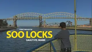 Going Through the Soo Locks with Famous Soo Locks Boat Tours