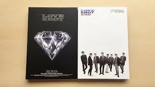 ♡Unboxing EXO 엑소 5th Album Repackage Love Shot 러브 샷 (Love & Shot Ver.)♡