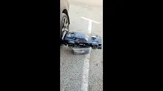 Arrma Felony speed run crash smash to the Car