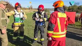 Ćwiczenia  BIRD STRIKE w Kraków Airport - 2025