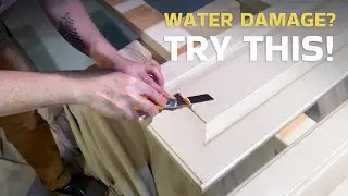 Super Easy Fix for Water Damage on MDF!