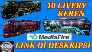 MOD DAN LIVERY KEREN  BUS SR2 RACING... BUS SIMULATOR INDONESIA... BUSSID