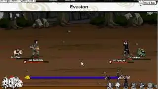 Ninja Saga Beating an Emblem!