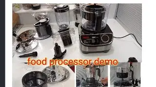 😍 food processor कैसे use करे#how to use inalsa food processer demo and review#inalsa techworld#yt