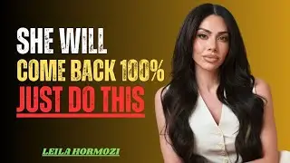 The Moment You Detach She Starts Missing You | Leila Hormozi Speech About Female Psychology