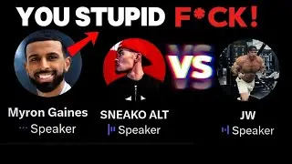 Sneako & Myron Vs LoveSpeech Member &ndash; Things Get WILD Over Fresh, Peter Thiel!