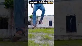 Jump on Building 😱😱 3d VFX Editing #shorts