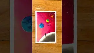 Planet #beginner #art #oilpastel #eekadeep #easy
