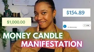 Money Candle Manifestation | IT WORKS FAST! | Manifest Money in 24HOURS!