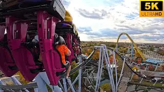 Great Bear POV 5K Back Row UNIQUE INVERTED COASTER! Hersheypark, PA