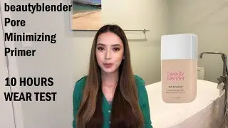 BeautyBlender Тест на износ праймера, минимизирующего поры