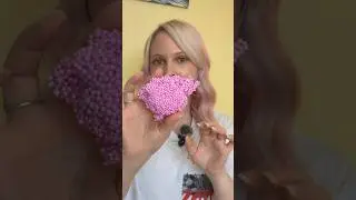 Squishy foam #asmr #asmrsounds #sensoryplay  #squishy #silentasmr   what should I do next