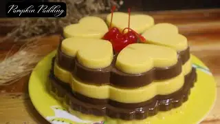 Pumpkin Chocolate Pudding Layer