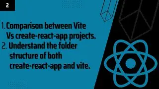 Vite Vs create-react-app Comparison, Understand the folder structure.